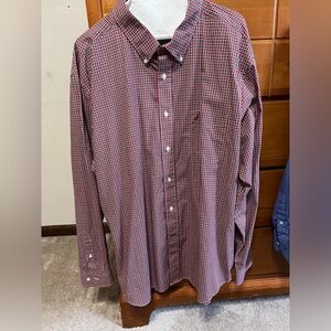 Náutica Men Long Sleeve Dress Shirt